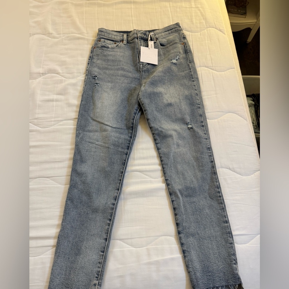 pistola Light Gray Skinny Jeans